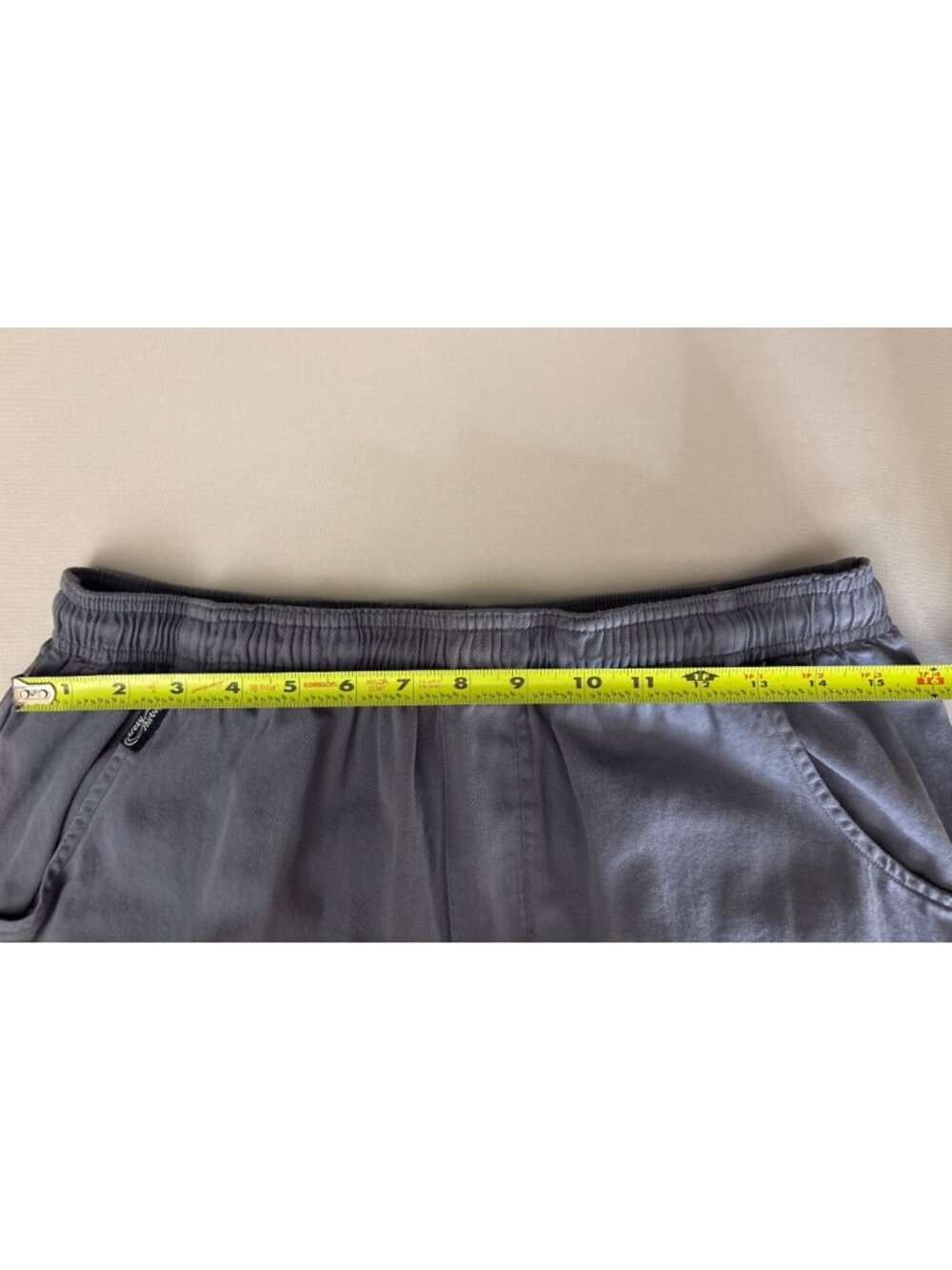 Crazy Shirts Hawaii Men's Blue-Gray Elastic Waist Joggers Pants Medium Vintage - Picture 13 of 16